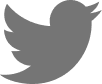 Twitter Icon Gray